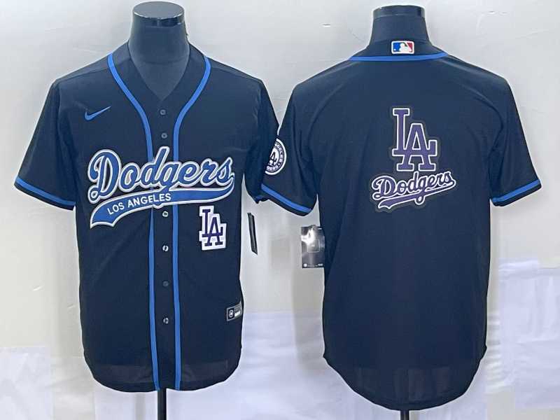 Men's Los Angeles Dodgers Black Team Big Logo With Patch Cool Base Stitched Baseball Jerseys,We sell and wholesale Men's Los Angeles Dodgers Black Team Big Logo With Patch Cool Base Stitched Baseball Jerseys on line form chian!
