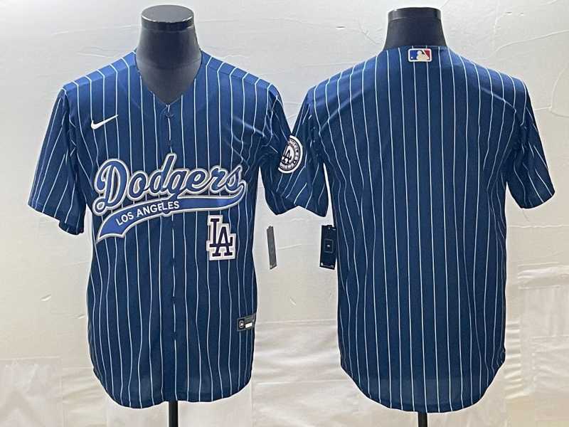 Men's Los Angeles Dodgers Blue Pinstripe Blank With Patch Cool Base Stitched Baseball Jersey,We sell and wholesale Men's Los Angeles Dodgers Blue Pinstripe Blank With Patch Cool Base Stitched Baseball Jersey on line form chian!