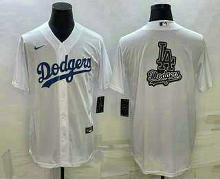 Men's Los Angeles Dodgers White Team Big Logo Cool Base Stitched Baseball Jerseys,We sell and wholesale Men's Los Angeles Dodgers White Team Big Logo Cool Base Stitched Baseball Jerseys on line form chian!