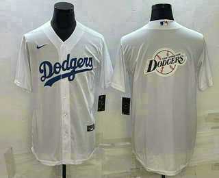 Men's Los Angeles Dodgers White Team Big Logo Cool Base Stitched Jersey,We sell and wholesale Men's Los Angeles Dodgers White Team Big Logo Cool Base Stitched Jersey on line form chian!