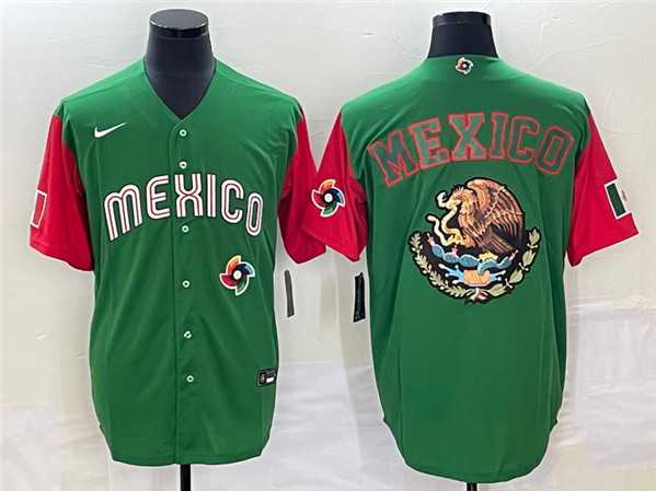 Men's Mexico 2023 Green Team Big Logo World Baseball Classic Stitched Jersey,We sell and wholesale Men's Mexico 2023 Green Team Big Logo World Baseball Classic Stitched Jersey on line form chian!