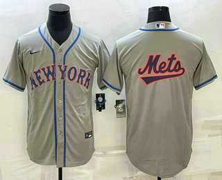 Men's New York Mets Big Logo Grey Cool Base Stitched Baseball Jersey,We sell and wholesale Men's New York Mets Big Logo Grey Cool Base Stitched Baseball Jersey on line form chian!