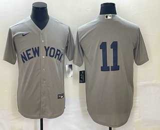 Men's New York Yankees #11 Anthony Volpe 2021 Grey Field of Dreams Cool Base Stitched Baseball Jersey,We sell and wholesale Men's New York Yankees #11 Anthony Volpe 2021 Grey Field of Dreams Cool Base Stitched Baseball Jersey on line form chian!