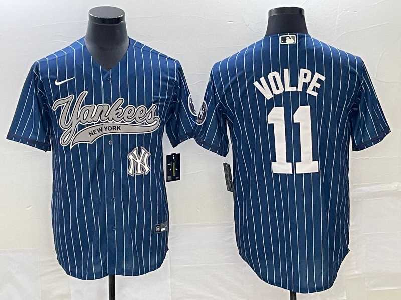 Men's New York Yankees #11 Anthony Volpe Navy With Patch Cool Base Stitched Baseball Jersey,We sell and wholesale Men's New York Yankees #11 Anthony Volpe Navy With Patch Cool Base Stitched Baseball Jersey on line form chian!