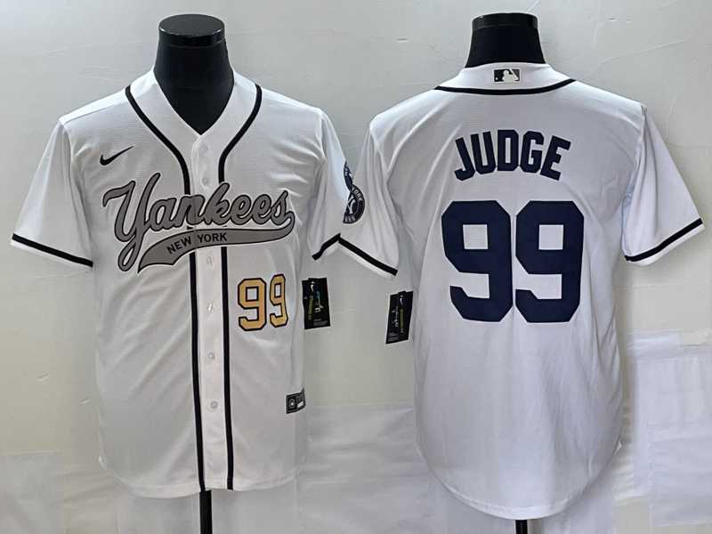 Men's New York Yankees #99 Aaron Judge Number White Cool Base Stitched Baseball Jersey,We sell and wholesale Men's New York Yankees #99 Aaron Judge Number White Cool Base Stitched Baseball Jersey on line form chian!