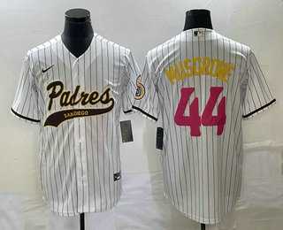 Men's San Diego Padres #44 Joe Musgrove White Pinstripe 2023 City Connect Cool Base Stitched Jerseys,We sell and wholesale Men's San Diego Padres #44 Joe Musgrove White Pinstripe 2023 City Connect Cool Base Stitched Jerseys on line form chian!