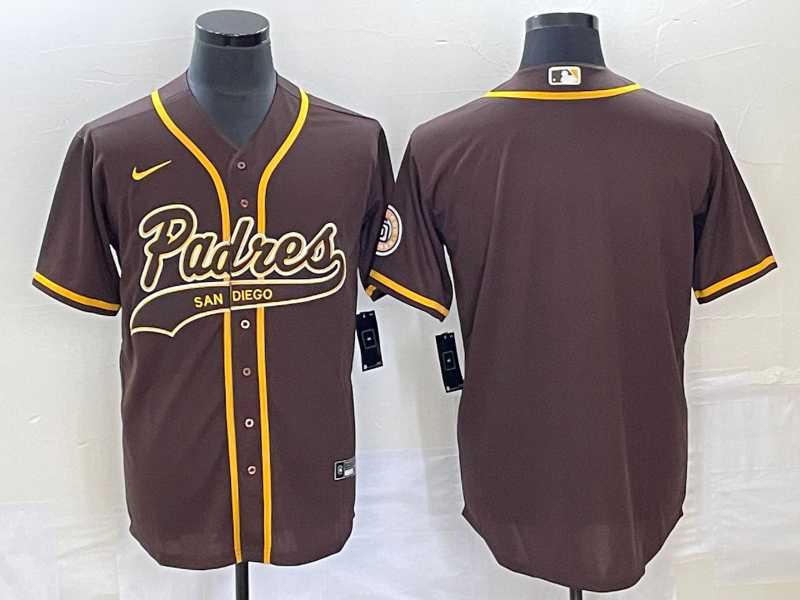 Men's San Diego Padres Blank Borwn Cool Base With Patch Stitched Baseball Jersey,We sell and wholesale Men's San Diego Padres Blank Borwn Cool Base With Patch Stitched Baseball Jersey on line form chian!