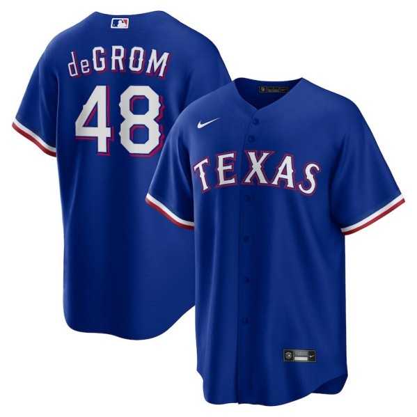 Men's Texas Rangers #48 Jacob deGrom Royal Cool Base Stitched Baseball Jersey Dzhi,We sell and wholesale Men's Texas Rangers #48 Jacob deGrom Royal Cool Base Stitched Baseball Jersey Dzhi on line form chian!