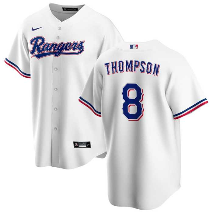 Men's Texas Rangers #8 Bubba Thompson White Cool Base Stitched Baseball Jersey Dzhi,We sell and wholesale Men's Texas Rangers #8 Bubba Thompson White Cool Base Stitched Baseball Jersey Dzhi on line form chian!