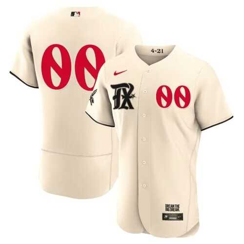 Men's Texas Rangers Customized Cream 2023 City Connect Flex Base Stitched Baseball Jersey,We sell and wholesale Men's Texas Rangers Customized Cream 2023 City Connect Flex Base Stitched Baseball Jersey on line form chian!