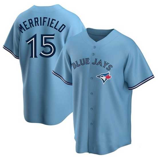 Men's Toronto Blue Jays #15 Whit Merrifield Light Blue Stitched MLB Cool Base Nike Jersey Dzhi,We sell and wholesale Men's Toronto Blue Jays #15 Whit Merrifield Light Blue Stitched MLB Cool Base Nike Jersey Dzhi on line form chian!