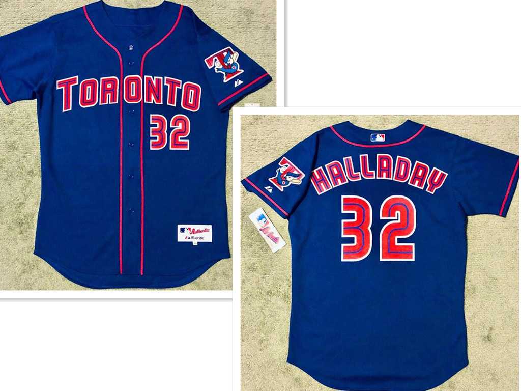 Men's Toronto Blue Jays #32 Roy Halladay Alternate Blue MLB Jersey,We sell and wholesale Men's Toronto Blue Jays #32 Roy Halladay Alternate Blue MLB Jersey on line form chian!