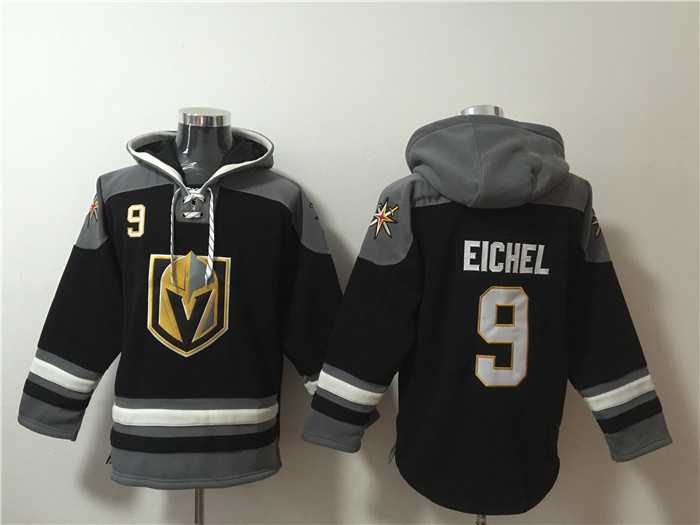 Men's Vegas Golden Knights #9 Jack Eichel Black Ageless Must-Have Lace-Up Pullover Hoodie,We sell and wholesale Men's Vegas Golden Knights #9 Jack Eichel Black Ageless Must-Have Lace-Up Pullover Hoodie on line form chian!
