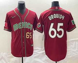 Mens Mexico Baseball #65 Giovanny Gallegos Number 2023 Red World Classic Stitched Jersey,We sell and wholesale Mens Mexico Baseball #65 Giovanny Gallegos Number 2023 Red World Classic Stitched Jersey on line form chian!