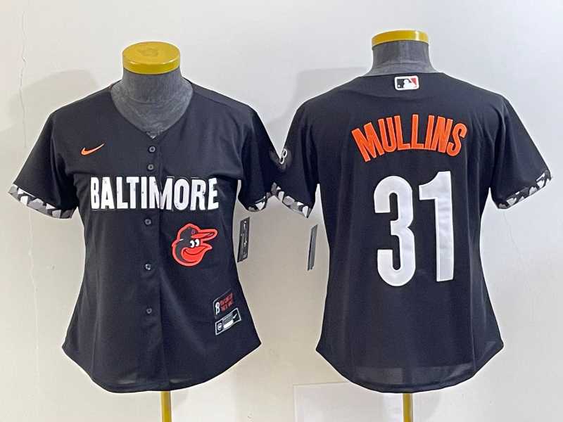 Women's Baltimore Orioles #31 Cedric Mullins Black 2023 City Connect Cool Base Stitched Jerseys,We sell and wholesale Women's Baltimore Orioles #31 Cedric Mullins Black 2023 City Connect Cool Base Stitched Jerseys on line form chian!