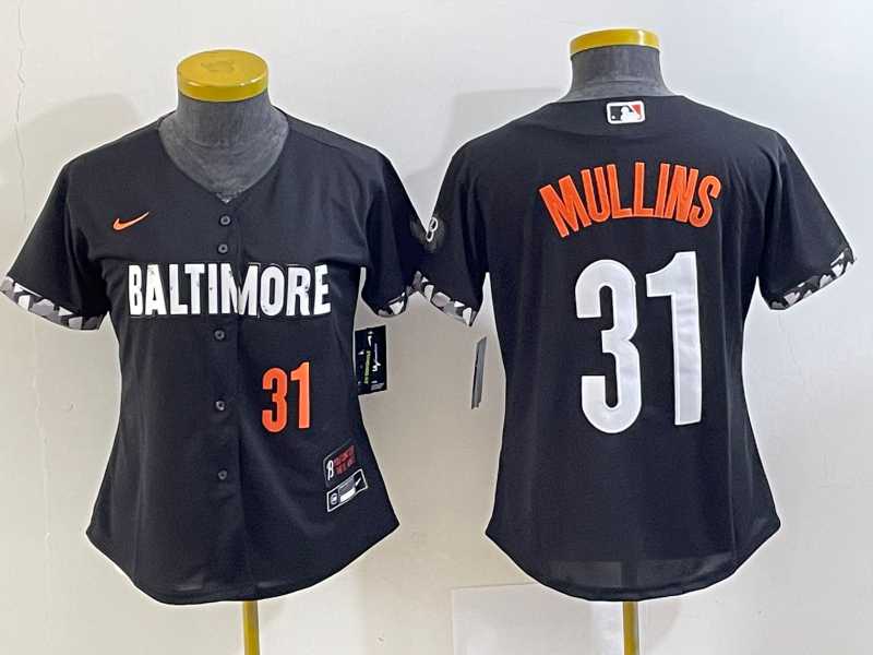 Women's Baltimore Orioles #31 Cedric Mullins Number Black 2023 City Connect Cool Base Jerseys,We sell and wholesale Women's Baltimore Orioles #31 Cedric Mullins Number Black 2023 City Connect Cool Base Jerseys on line form chian!