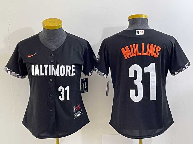 Women's Baltimore Orioles #31 Cedric Mullins Number Black 2023 City Connect Cool Base Stitched Jerseys,We sell and wholesale Women's Baltimore Orioles #31 Cedric Mullins Number Black 2023 City Connect Cool Base Stitched Jerseys on line form chian!