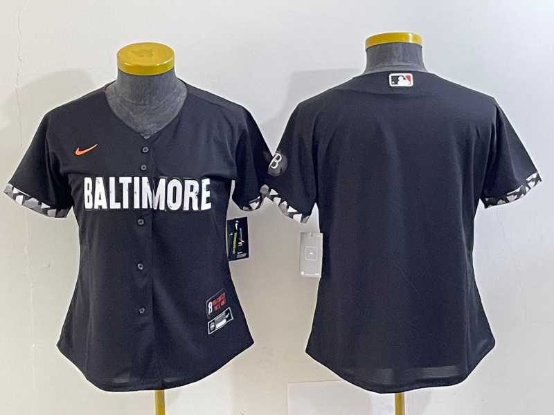 Women's Baltimore Orioles Blank Black 2023 City Connect Cool Base Stitched Jersey,We sell and wholesale Women's Baltimore Orioles Blank Black 2023 City Connect Cool Base Stitched Jersey on line form chian!