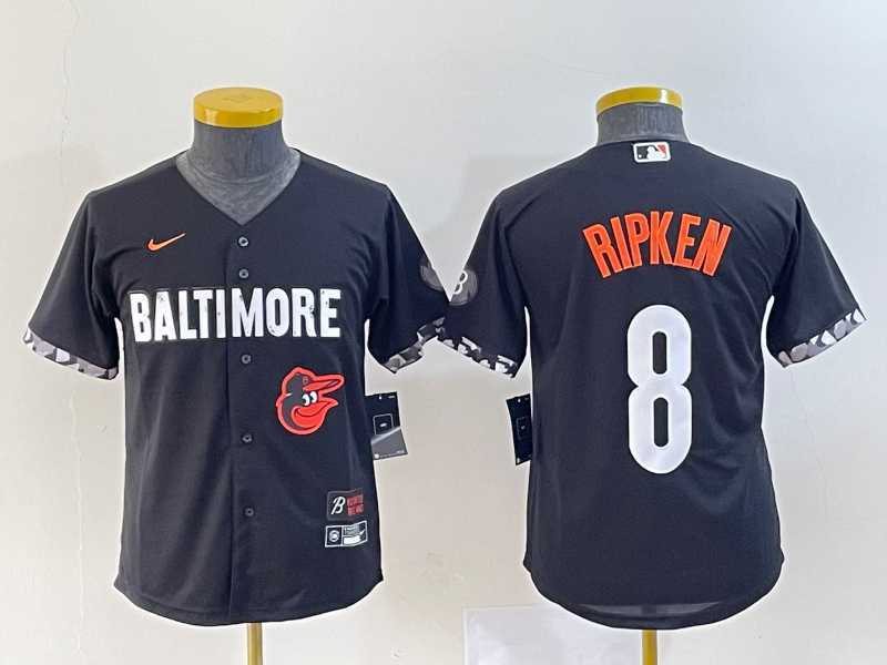 Youth Baltimore Orioles #8 Cal Ripken Jr Black 2023 City Connect Cool Base Stitched Jersey,We sell and wholesale Youth Baltimore Orioles #8 Cal Ripken Jr Black 2023 City Connect Cool Base Stitched Jersey on line form chian!