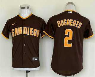 Youth San Diego Padres #2 Xander Bogaerts Brown Cool Base Stitched Baseball Jersey,We sell and wholesale Youth San Diego Padres #2 Xander Bogaerts Brown Cool Base Stitched Baseball Jersey on line form chian!