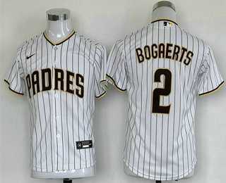 Youth San Diego Padres #2 Xander Bogaerts White Cool Base Stitched Baseball Jersey,We sell and wholesale Youth San Diego Padres #2 Xander Bogaerts White Cool Base Stitched Baseball Jersey on line form chian!