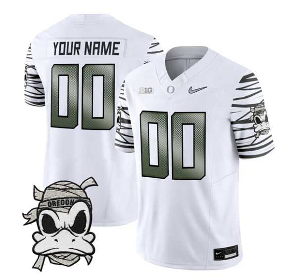 Men's Oregon Ducks Active Player Custom White 2025 F.U.S.E. Mummy Duck Vapor Limited V1 Stitched Jersey,We sell and wholesale Men's Oregon Ducks Active Player Custom White 2025 F.U.S.E. Mummy Duck Vapor Limited V1 Stitched Jersey on line form chian!