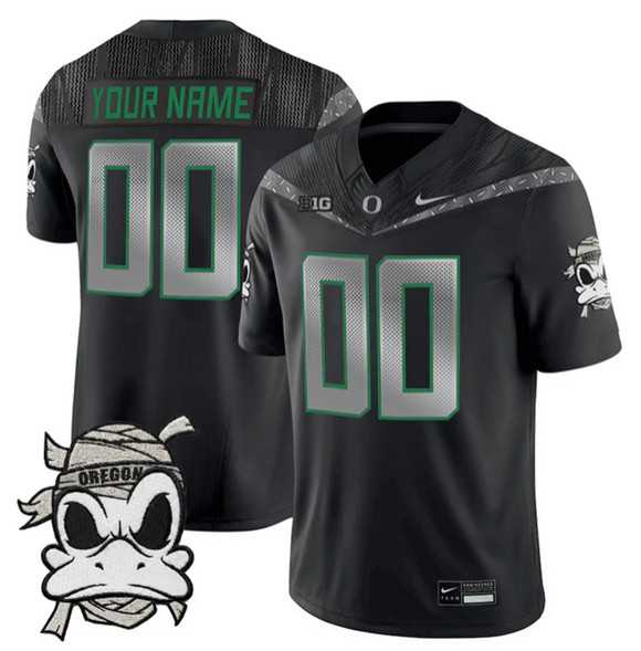 Men's Oregon Ducks Active Player Custom Black 2025 F.U.S.E. Mummy Duck Vapor Limited V1 Stitched Jersey,We sell and wholesale Men's Oregon Ducks Active Player Custom Black 2025 F.U.S.E. Mummy Duck Vapor Limited V1 Stitched Jersey on line form chian!