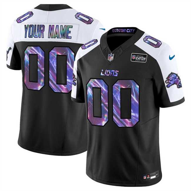 Men's Detroit Lions Active Player Custom Black Alternate 2025 Crucial Catch F.U.S.E. Vapor Limited Stitched Jersey,We sell and wholesale Men's Detroit Lions Active Player Custom Black Alternate 2025 Crucial Catch F.U.S.E. Vapor Limited Stitched Jersey on line form chian!