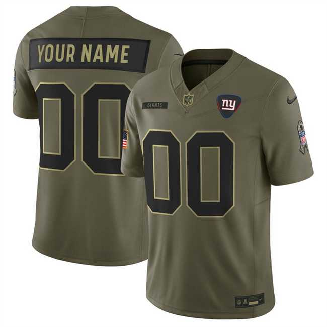 Men's New York Giants Active Player Custom Olive 2025 F.U.S.E. Salute to Service Limited Stitched Jersey,We sell and wholesale Men's New York Giants Active Player Custom Olive 2025 F.U.S.E. Salute to Service Limited Stitched Jersey on line form chian!