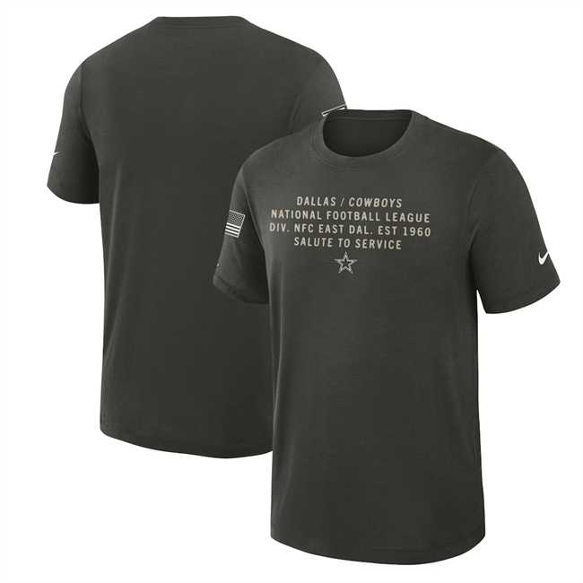 Men's Dallas Cowboys Dark Green 2025 Salute to Service Sideline Slub Dri-FIT T-Shirt,We sell and wholesale Men's Dallas Cowboys Dark Green 2025 Salute to Service Sideline Slub Dri-FIT T-Shirt on line form chian!