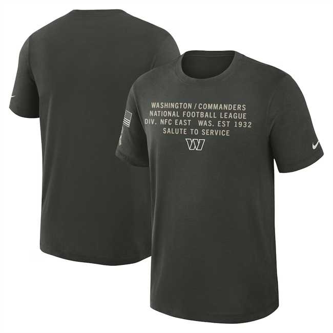 Men's Washington Commanders Dark Green 2025 Salute to Service Sideline Slub Dri-FIT T-Shirt,We sell and wholesale Men's Washington Commanders Dark Green 2025 Salute to Service Sideline Slub Dri-FIT T-Shirt on line form chian!