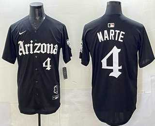 Men's Arizona Diamondbacks #4 Ketel Marte Black Vapor Premier Limited Stitched Baseball Jersey,We sell and wholesale Men's Arizona Diamondbacks #4 Ketel Marte Black Vapor Premier Limited Stitched Baseball Jersey on line form chian!