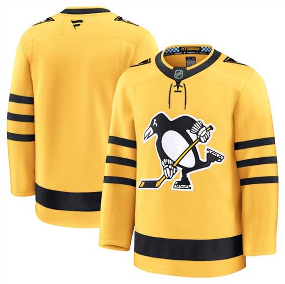 Men's Pittsburgh Penguins Blank Gold 2025 Alternate Stitched Jersey Dzhi,We sell and wholesale Men's Pittsburgh Penguins Blank Gold 2025 Alternate Stitched Jersey Dzhi on line form chian!