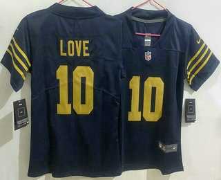 Women's Green Bay Packers #10 Jordan Love Limited Navy Vapor Jersey,We sell and wholesale Women's Green Bay Packers #10 Jordan Love Limited Navy Vapor Jersey on line form chian!