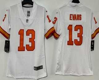 Women's Tampa Bay Buccaneers #13 Mike Evans Limited White Throwback Vapor Jersey,We sell and wholesale Women's Tampa Bay Buccaneers #13 Mike Evans Limited White Throwback Vapor Jersey on line form chian!