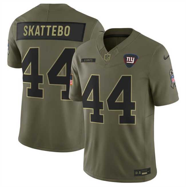 Men's New York Giants #44 Cam Skattebo Olive 2025 F.U.S.E. Salute to Service Limited Stitched Jersey Dyin,We sell and wholesale Men's New York Giants #44 Cam Skattebo Olive 2025 F.U.S.E. Salute to Service Limited Stitched Jersey Dyin on line form chian!