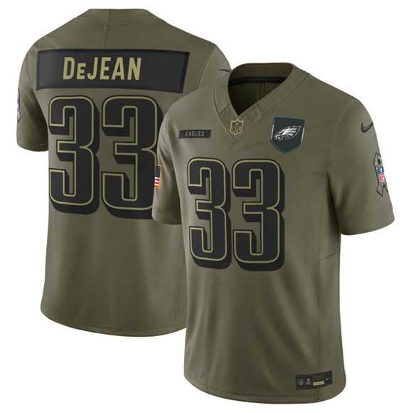 Men's Philadelphia Eagles #33 Cooper DeJean Olive 2025 Salute to Service Limited Stitched Jersey Dyin,We sell and wholesale Men's Philadelphia Eagles #33 Cooper DeJean Olive 2025 Salute to Service Limited Stitched Jersey Dyin on line form chian!