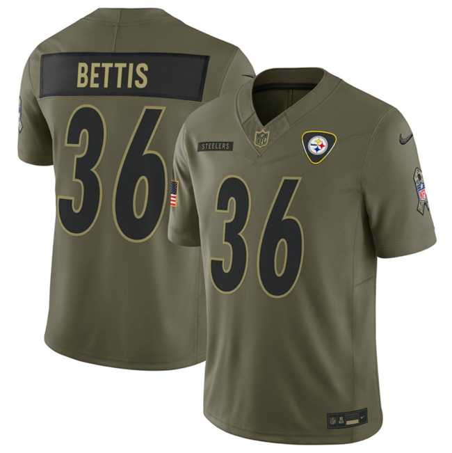 Men's Pittsburgh Steelers #36 Jerome Bettis Olive 2025 F.U.S.E. Salute to Service Limited Stitched Jersey Dyin,We sell and wholesale Men's Pittsburgh Steelers #36 Jerome Bettis Olive 2025 F.U.S.E. Salute to Service Limited Stitched Jersey Dyin on line form chian!