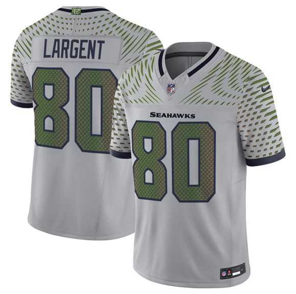 Men's Seattle Seahawks #80 Steve Largent Gray 2025 F.U.S.E. 'Rivalries' Vapor Limited Stitched Jersey Dzhi,We sell and wholesale Men's Seattle Seahawks #80 Steve Largent Gray 2025 F.U.S.E. 'Rivalries' Vapor Limited Stitched Jersey Dzhi on line form chian!