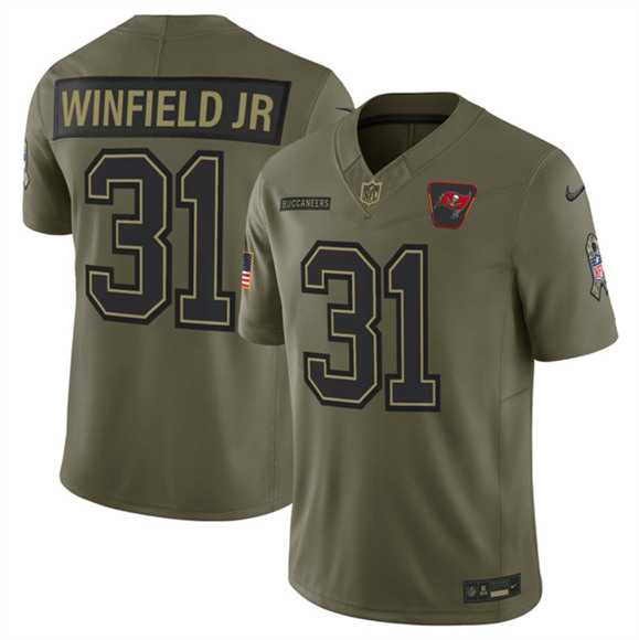 Men's Tampa Bay Buccaneers #31 Antoine Winfield Jr. Olive 2025 Salute to Service Limited Stitched Jersey Dyin,We sell and wholesale Men's Tampa Bay Buccaneers #31 Antoine Winfield Jr. Olive 2025 Salute to Service Limited Stitched Jersey Dyin on line form chian!