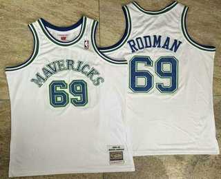 Men's Dallas Mavericks #69 Dennis Rodman White AU Throwback Jersey,We sell and wholesale Men's Dallas Mavericks #69 Dennis Rodman White AU Throwback Jersey on line form chian!