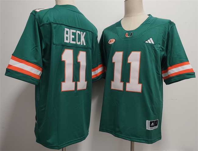 Men's Miami Hurricanes #11 Carson Beck Aqua Stitched Football Jersey,We sell and wholesale Men's Miami Hurricanes #11 Carson Beck Aqua Stitched Football Jersey on line form chian!