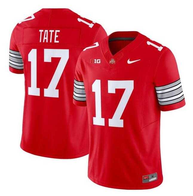 Men's Ohio State Buckeyes #17 Carnell Tate Red F.U.S.E. 2025-2026 Stitched Jersey Dzhi,We sell and wholesale Men's Ohio State Buckeyes #17 Carnell Tate Red F.U.S.E. 2025-2026 Stitched Jersey Dzhi on line form chian!