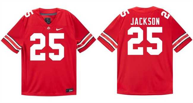 Men's Ohio State Buckeyes #25 Bo Jackson Red Stitched Football Jersey,We sell and wholesale Men's Ohio State Buckeyes #25 Bo Jackson Red Stitched Football Jersey on line form chian!