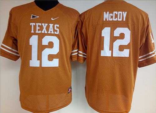 Men's Texas Longhorns 12 Colt McCoy Orange Nike College Jersey,We sell and wholesale Men's Texas Longhorns 12 Colt McCoy Orange Nike College Jersey on line form chian!