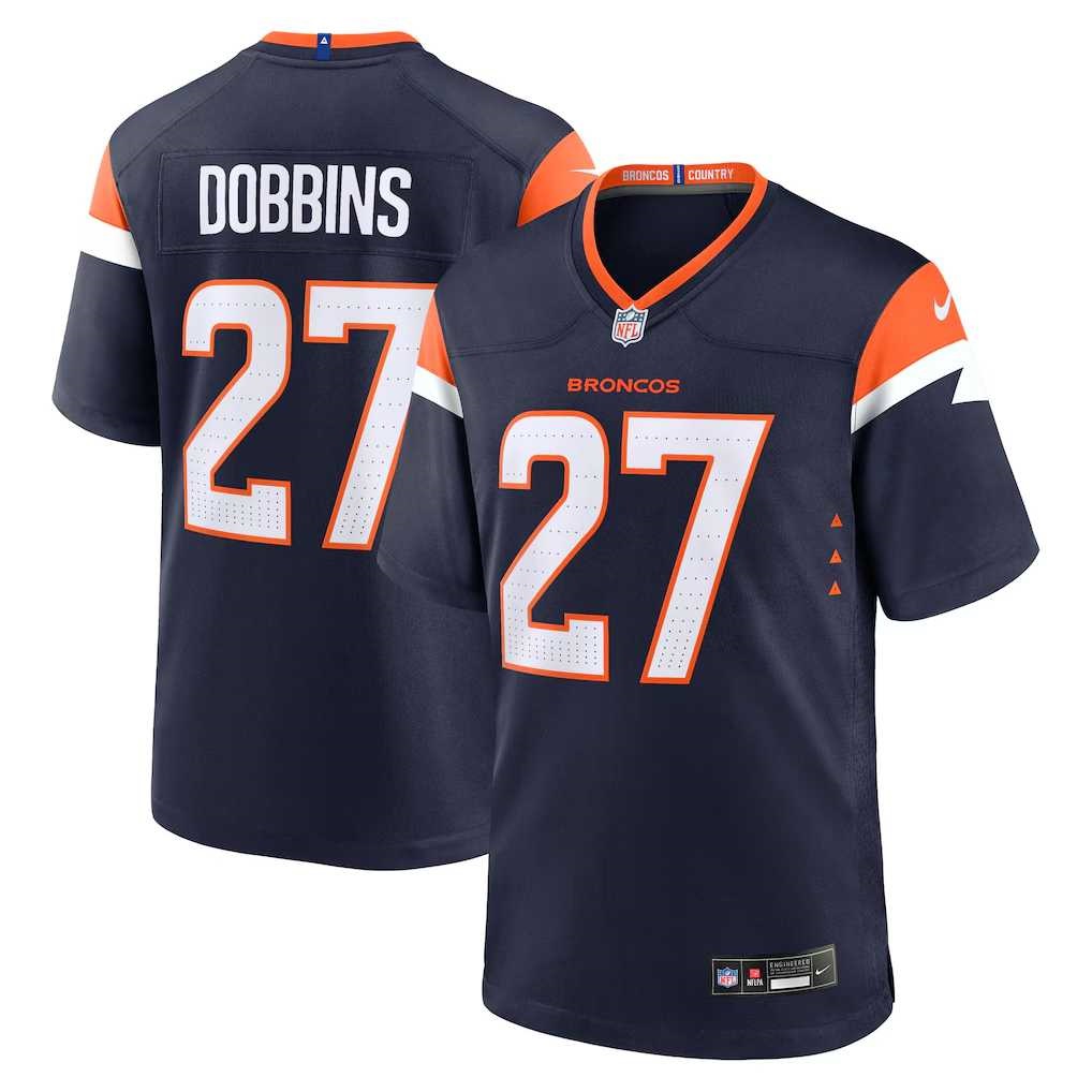 Men & Women & Youth Denver Broncos #27 J.K. Dobbins Navy 2025 Vapor Untouchable Limited Stitched Jersey,We sell and wholesale Men & Women & Youth Denver Broncos #27 J.K. Dobbins Navy 2025 Vapor Untouchable Limited Stitched Jersey on line form chian!