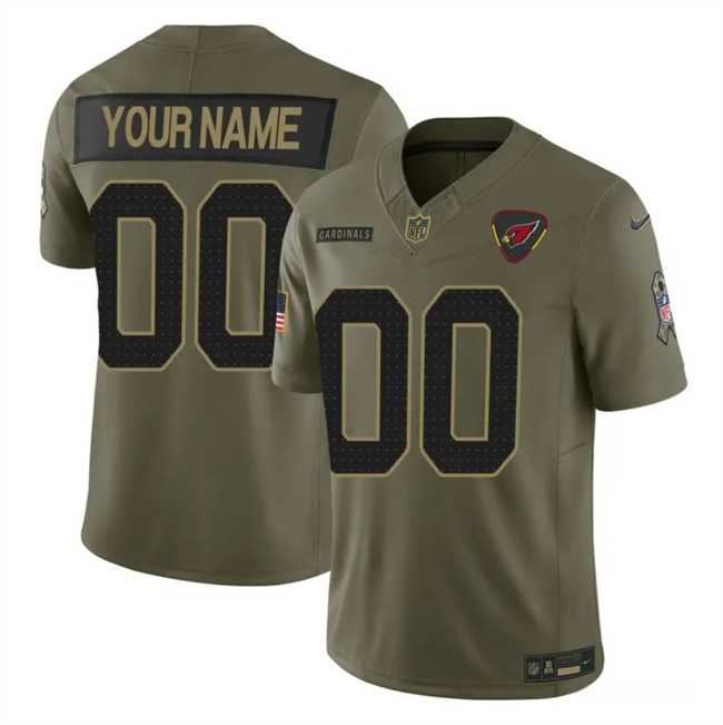 Men's Arizona Cardinals Active Player Custom Olive 2025 F.U.S.E. Salute to Service Limited Stitched Football Jersey,We sell and wholesale Men's Arizona Cardinals Active Player Custom Olive 2025 F.U.S.E. Salute to Service Limited Stitched Football Jersey on line form chian!