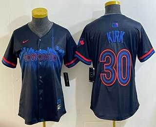 Women's Toronto Blue Jays #30 Alejandro Kirk Black 2024 City Connect Limited Stitched Jersey,We sell and wholesale Women's Toronto Blue Jays #30 Alejandro Kirk Black 2024 City Connect Limited Stitched Jersey on line form chian!