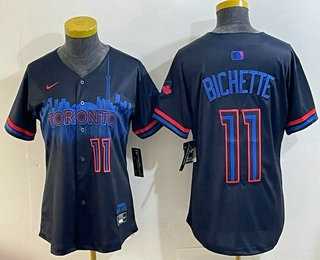 Women's Toronto Blue Jays #11 Bo Bichette Black 2024 City Connect Limited Jersey,We sell and wholesale Women's Toronto Blue Jays #11 Bo Bichette Black 2024 City Connect Limited Jersey on line form chian!