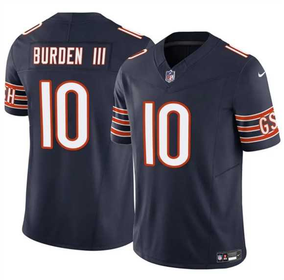 Men's Chicago Bears #10 Luther Burden III Navy 2025 F.U.S.E. Vapor Untouchable Limited Stitched Jersey Dzhi,We sell and wholesale Men's Chicago Bears #10 Luther Burden III Navy 2025 F.U.S.E. Vapor Untouchable Limited Stitched Jersey Dzhi on line form chian!
